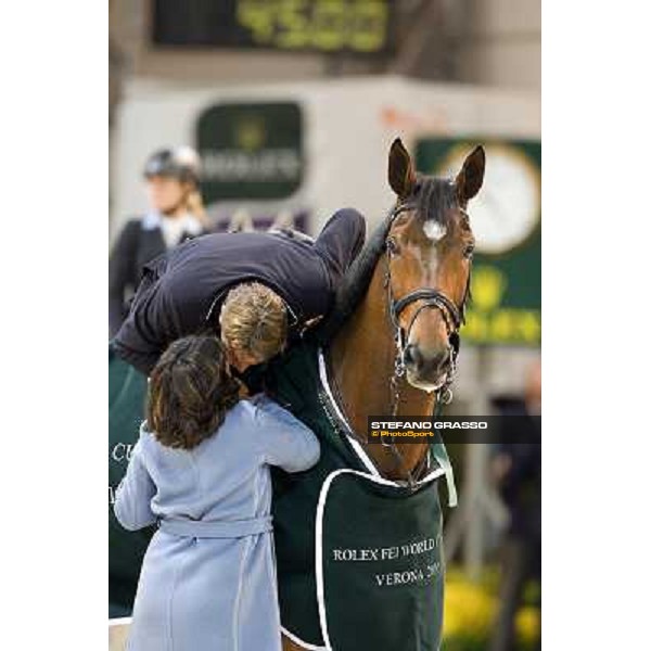 \'10 Jumping Verona - Rolex Fei World Cup Jumping Jeroen Dubbeldam pn BMC Van Grunsven Simon and Eleonora Ottaviani Verona, 7th november 2010 ph. Stefano Grasso