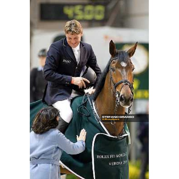 \'10 Jumping Verona - Rolex Fei World Cup Jumping Jeroen Dubbeldam pn BMC Van Grunsven Simon and Eleonora Ottaviani Verona, 7th november 2010 ph. Stefano Grasso