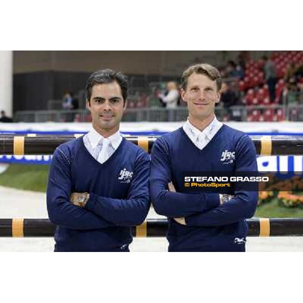 \'10 Jumping Verona - Rolex Fei World Cup Jumping Rodrigo Pessoa and Kevin Staut Verona, 7th november 2010 ph. Stefano Grasso