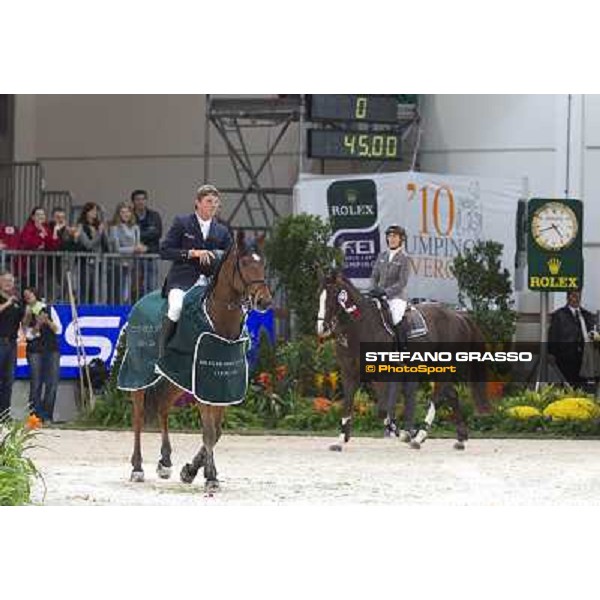 \'10 Jumping Verona - Rolex Fei World Cup Jumping Jeroen Dubbeldam on BMC Van Grunsven Simon and Meredith Michaels-Beerbaum Verona, 7th november 2010 ph. Stefano Grasso