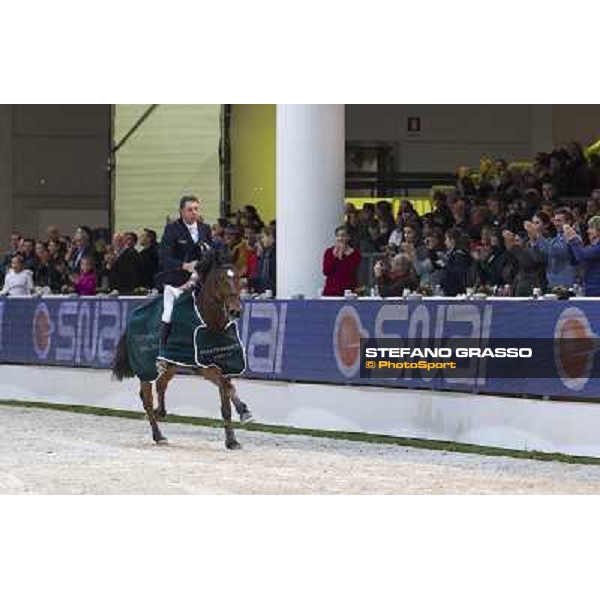 \'10 Jumping Verona - Rolex Fei World Cup Jumping the winner Jeroen Dubbeldam on BMC Van Grunsven Simon Verona, 7th november 2010 ph. Stefano Grasso