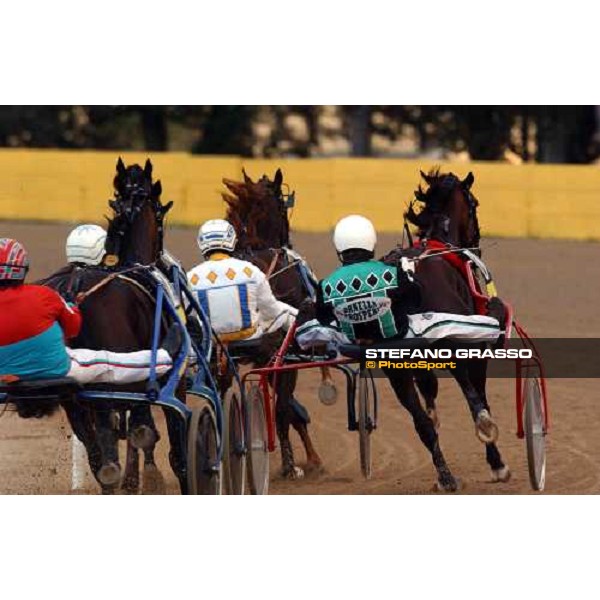 Gran Premio Gaetano Turilli - from left Pippo Gubellini, Marco Smorgon, Roberto Andreghetti and Enrico Bellei Rome, 10th october 2004 ph. Stefano Grasso
