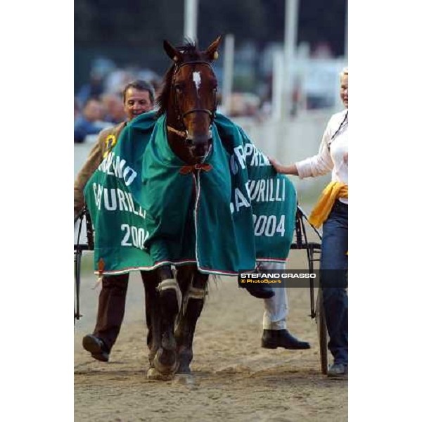 Infant du Bossis winner Gran Premio Gaetano Turilli Rome, 10th october 2004 ph. Stefano Grasso
