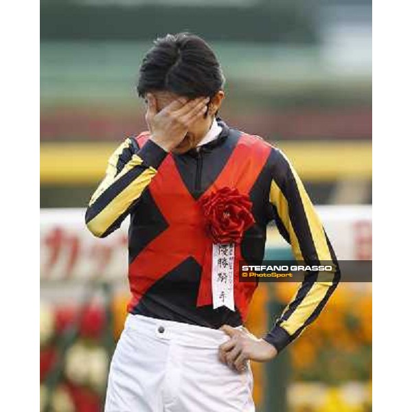 Yutaka Take after winning the Japan Cup Tokyo- Fuchu racecourse, 28th nov. 2010 ph. Stefano Grasso