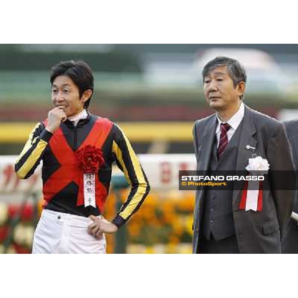 Yutaka Take after winning the Japan Cup Tokyo- Fuchu racecourse, 28th nov. 2010 ph. Stefano Grasso