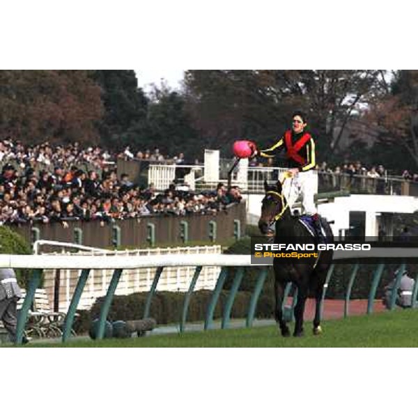 Christophe Soumillon on Buena Vista Tokyo 28th nov. 2010 ph. Stefano Grasso
