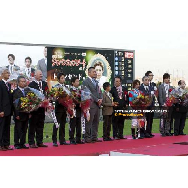 Shiniji Fujita on Transcend wins th Japan Cup Dirt Osaka - Hanshin racecourse, 5th dec. 2010 ph. Stefano Grasso