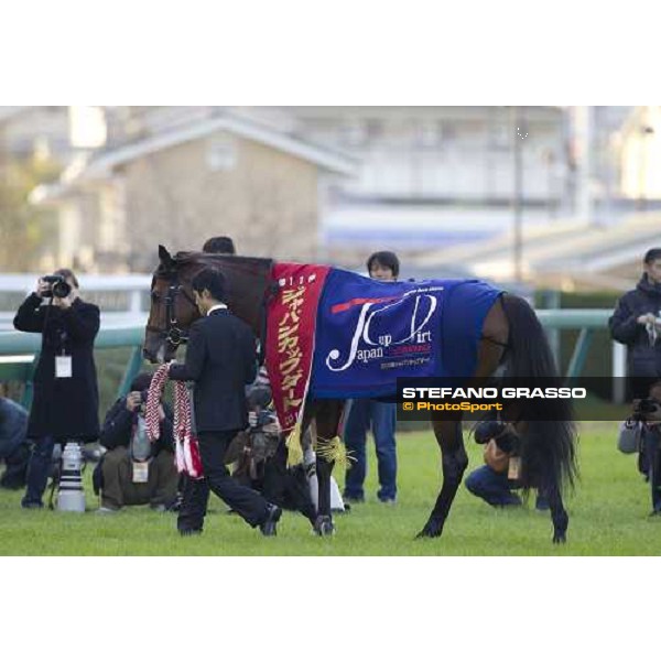 Shiniji Fujita on Transcend wins th Japan Cup Dirt Osaka - Hanshin racecourse, 5th dec. 2010 ph. Stefano Grasso