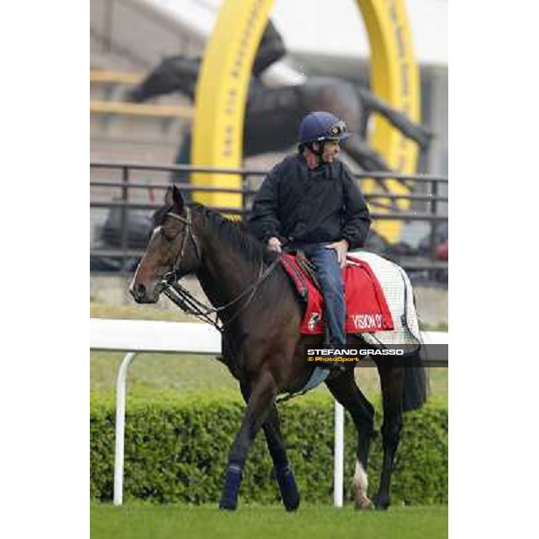 Morning trackworks at Sha Tin racetrack - Vision d\'Etat Hong Kong- Sha Tin, 7th dec. 2010 ph. Stefano Grasso