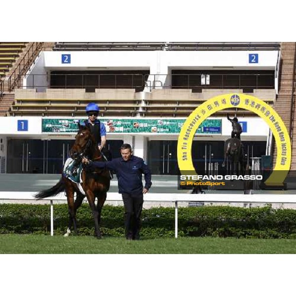 Morning trackworks at Sha Tin racetrack - Mastery Hong Kong- Sha Tin, 8th dec. 2010 ph. Stefano Grasso