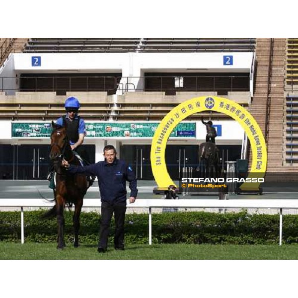 Morning trackworks at Sha Tin racetrack - Mastery Hong Kong- Sha Tin, 8th dec. 2010 ph. Stefano Grasso