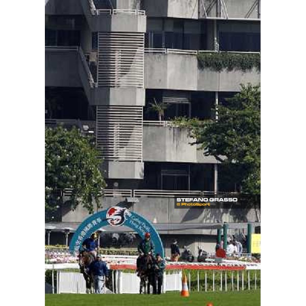 Morning trackworks at Sha Tin racetrack - Whinchester and Jakkalberry Hong Kong- Sha Tin, 8th dec. 2010 ph. Stefano Grasso