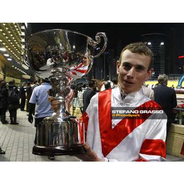 Ryan Moore wins the International Champion Jockeys Hong Kong- Happy Valley racecourse, 8th dec. 2010 ph. Stefano Grasso