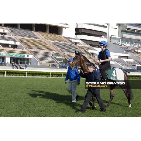 Morning trackworks at Sha Tin racetrack - Mastery and Saeed Bin Suroor Hong Kong- Sha Tin, 9th dec. 2010 ph. Stefano Grasso