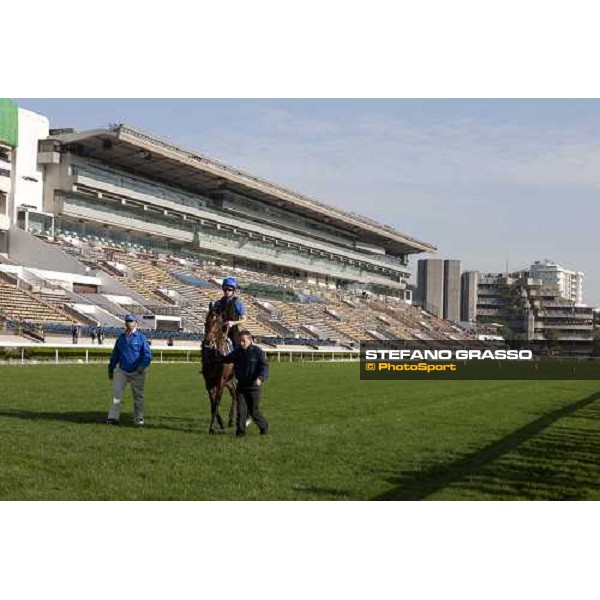 Morning trackworks at Sha Tin racetrack - Mastery and Saeed Bin Suroor Hong Kong- Sha Tin, 9th dec. 2010 ph. Stefano Grasso