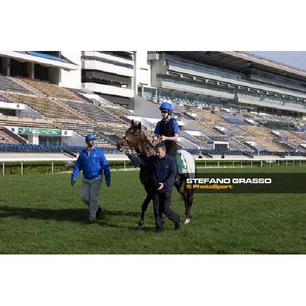 Morning trackworks at Sha Tin racetrack - Mastery and Saeed Bin Suroor Hong Kong- Sha Tin, 9th dec. 2010 ph. Stefano Grasso