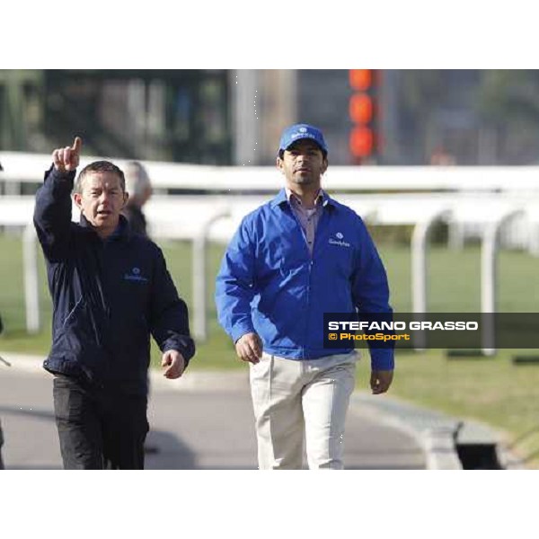 Morning trackworks at Sha Tin racetrack - Mastery and Saeed Bin Suroor Hong Kong- Sha Tin, 9th dec. 2010 ph. Stefano Grasso