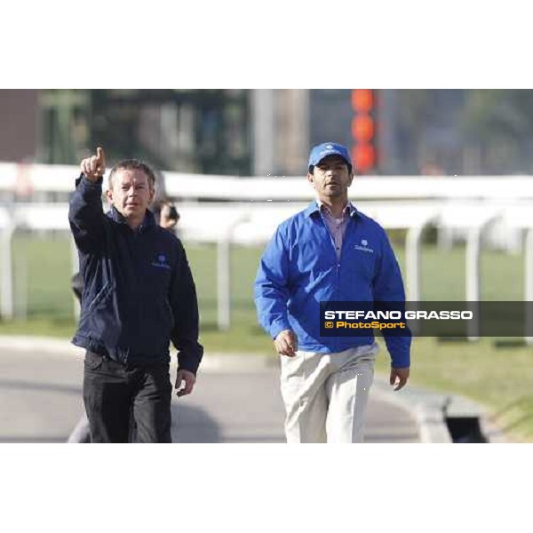 Morning trackworks at Sha Tin racetrack - Mastery and Saeed Bin Suroor Hong Kong- Sha Tin, 9th dec. 2010 ph. Stefano Grasso