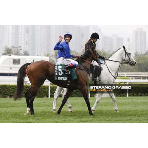 Frankie Dettori on Mastery wins the Cathay Pacific Hong Kong Vase Hong Kong- Sha Tin, 12th dec. 2010 ph. Stefano Grasso