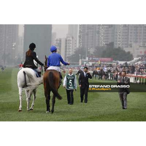 Frankie Dettori on Mastery wins the Cathay Pacific Hong Kong Vase Hong Kong- Sha Tin, 12th dec. 2010 ph. Stefano Grasso