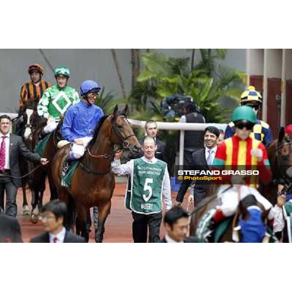 Frankie Dettori on Mastery wins the Cathay Pacific Hong Kong Vase Hong Kong- Sha Tin, 12th dec. 2010 ph. Stefano Grasso