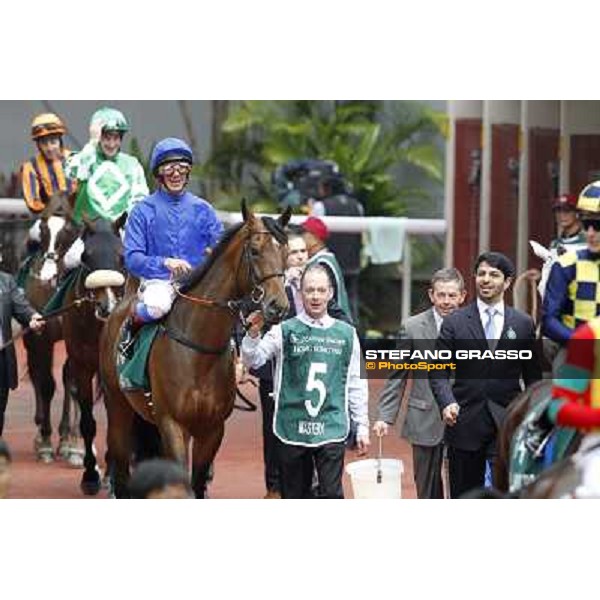 Frankie Dettori on Mastery wins the Cathay Pacific Hong Kong Vase Hong Kong- Sha Tin, 12th dec. 2010 ph. Stefano Grasso