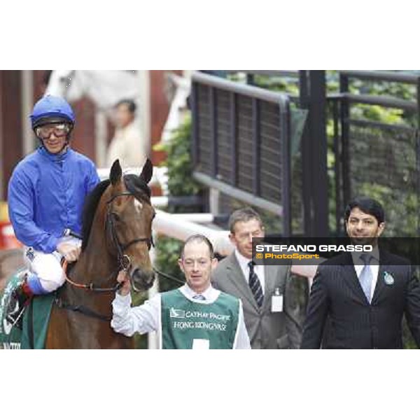 Frankie Dettori on Mastery wins the Cathay Pacific Hong Kong Vase Hong Kong- Sha Tin, 12th dec. 2010 ph. Stefano Grasso