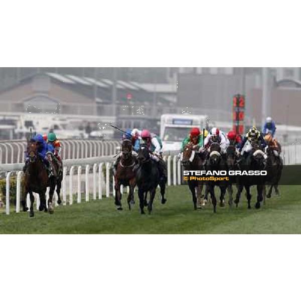 Frankie Dettori on Mastery wins the Cathay Pacific Hong Kong Vase Hong Kong- Sha Tin, 12th dec. 2010 ph. Stefano Grasso