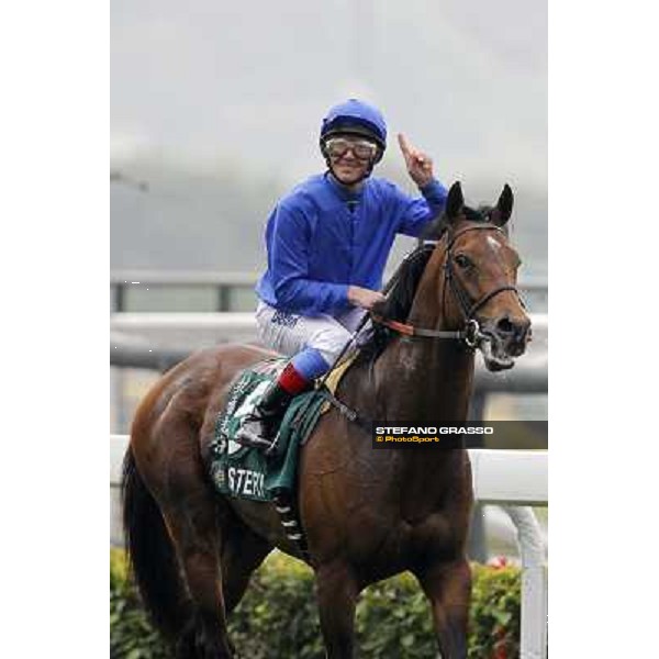 Frankie Dettori on Mastery wins the Cathay Pacific Hong Kong Vase Hong Kong- Sha Tin, 12th dec. 2010 ph. Stefano Grasso