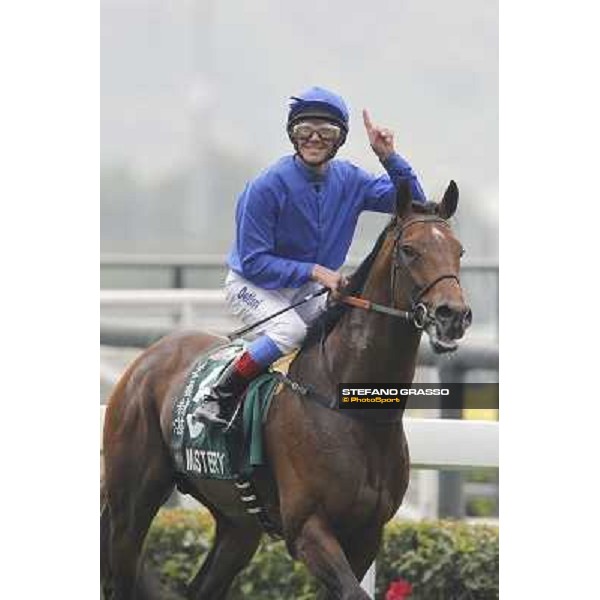 Frankie Dettori on Mastery wins the Cathay Pacific Hong Kong Vase Hong Kong- Sha Tin, 12th dec. 2010 ph. Stefano Grasso