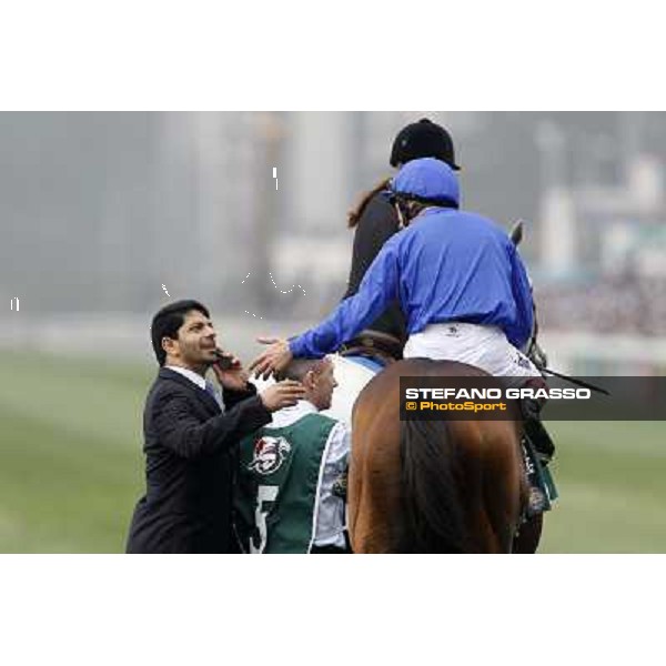 Frankie Dettori on Mastery wins the Cathay Pacific Hong Kong Vase Hong Kong- Sha Tin, 12th dec. 2010 ph. Stefano Grasso