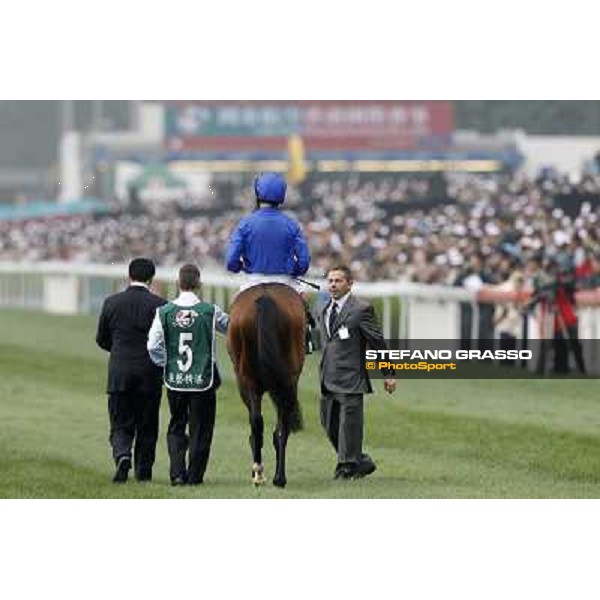 Frankie Dettori on Mastery wins the Cathay Pacific Hong Kong Vase Hong Kong- Sha Tin, 12th dec. 2010 ph. Stefano Grasso