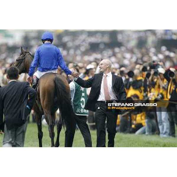 Frankie Dettori on Mastery wins the Cathay Pacific Hong Kong Vase Hong Kong- Sha Tin, 12th dec. 2010 ph. Stefano Grasso