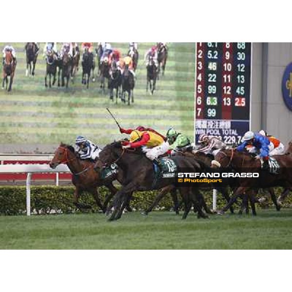 Ryan Moore on Snow Fairy wins the Cathay Pacific Hong Kong Cup Hong Kong- Sha Tin, 12th dec. 2010 ph. Stefano Grasso