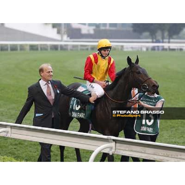 Ryan Moore on Snow Fairy wins the Cathay Pacific Hong Kong Cup Hong Kong- Sha Tin, 12th dec. 2010 ph. Stefano Grasso
