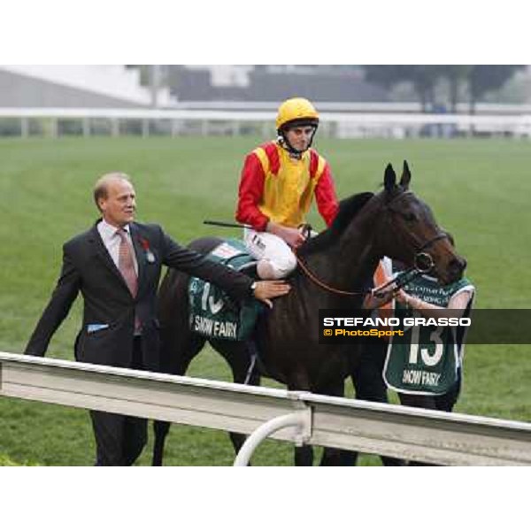 Ryan Moore on Snow Fairy wins the Cathay Pacific Hong Kong Cup Hong Kong- Sha Tin, 12th dec. 2010 ph. Stefano Grasso