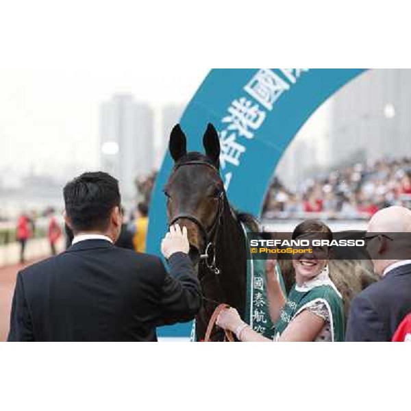 Ryan Moore on Snow Fairy wins the Cathay Pacific Hong Kong Cup Hong Kong- Sha Tin, 12th dec. 2010 ph. Stefano Grasso
