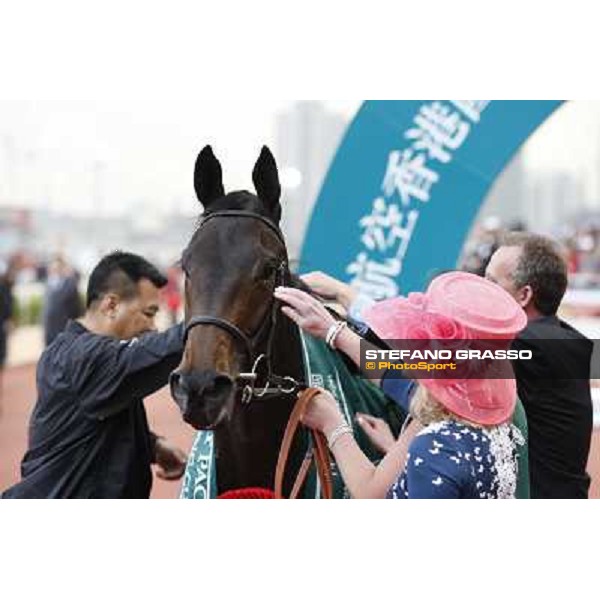 Ryan Moore on Snow Fairy wins the Cathay Pacific Hong Kong Cup Hong Kong- Sha Tin, 12th dec. 2010 ph. Stefano Grasso
