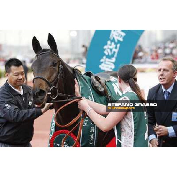Ryan Moore on Snow Fairy wins the Cathay Pacific Hong Kong Cup Hong Kong- Sha Tin, 12th dec. 2010 ph. Stefano Grasso