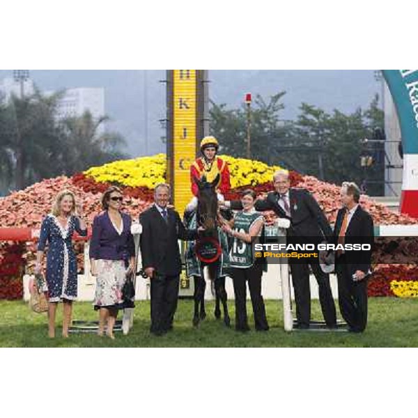 Ryan Moore on Snow Fairy wins the Cathay Pacific Hong Kong Cup Hong Kong- Sha Tin, 12th dec. 2010 ph. Stefano Grasso