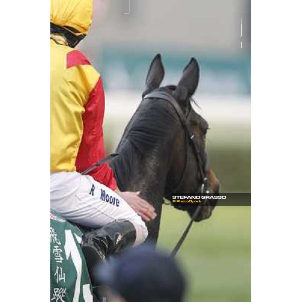 Ryan Moore on Snow Fairy wins the Cathay Pacific Hong Kong Cup Hong Kong- Sha Tin, 12th dec. 2010 ph. Stefano Grasso