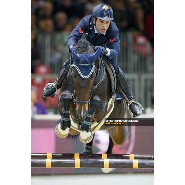 Emilio Bicocchi on Olea Verona Fieracavalli 2010 Prix 8 - Rolex Fei World Cup Jumping Verona, 7th nov. 2010 ph. Stefano Grasso