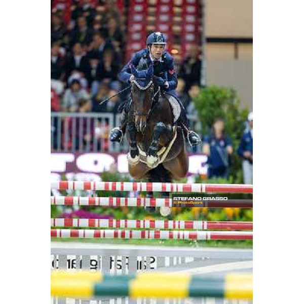 Emilio Bicocchi on Olea Verona Fieracavalli 2010 Prix 8 - Rolex Fei World Cup Jumping Verona, 7th nov. 2010 ph. Stefano Grasso