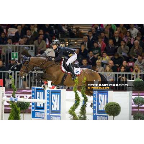 Nina Braaten on Blue Loyd 12 Verona Fieracavalli 2010 Prix 8 - Rolex Fei World Cup Jumping Verona, 7th nov. 2010 ph. Stefano Grasso