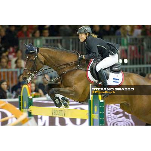 Nina Braaten on Blue Loyd 12 Verona Fieracavalli 2010 Prix 8 - Rolex Fei World Cup Jumping Verona, 7th nov. 2010 ph. Stefano Grasso