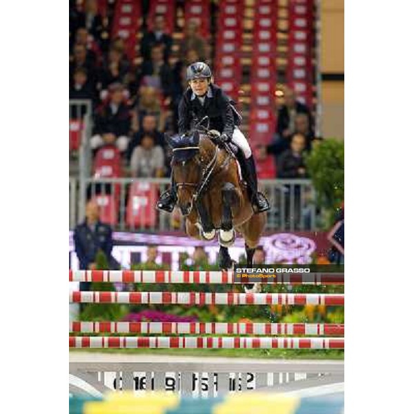 Nina Braaten on Blue Loyd 12 Verona Fieracavalli 2010 Prix 8 - Rolex Fei World Cup Jumping Verona, 7th nov. 2010 ph. Stefano Grasso