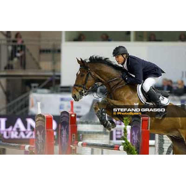 Jeroen Dubbeldam on BMC Van Grunsven Simon Verona Fieracavalli 2010 Prix 8 - Rolex Fei World Cup Jumping Verona, 7th nov. 2010 ph. Stefano Grasso