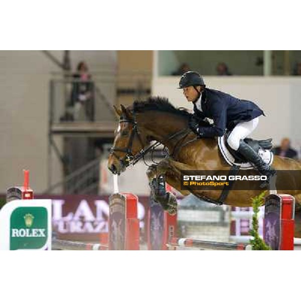 Jeroen Dubbeldam on BMC Van Grunsven Simon Verona Fieracavalli 2010 Prix 8 - Rolex Fei World Cup Jumping Verona, 7th nov. 2010 ph. Stefano Grasso