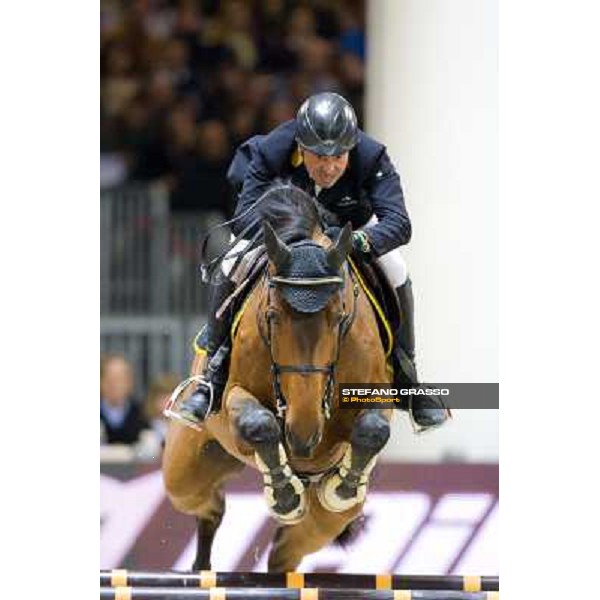 Emanuele Fiorelli on Kanebo Verona Fieracavalli 2010 Prix 8 - Rolex Fei World Cup Jumping Verona, 7th nov. 2010 ph. Stefano Grasso