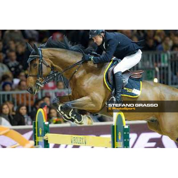 Emanuele Fiorelli on Kanebo Verona Fieracavalli 2010 Prix 8 - Rolex Fei World Cup Jumping Verona, 7th nov. 2010 ph. Stefano Grasso